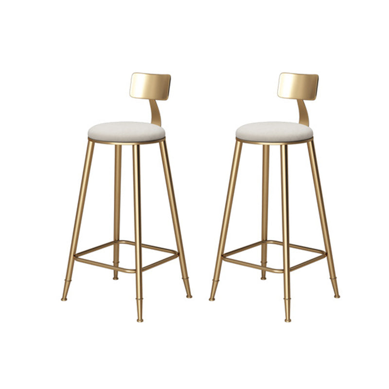 Glam Faux Marble Bar Set 1/2/4 Pieces Rectangle Counter Table Set for Indoor White 30"H Stools (Set of 2) Clearhalo 'Bar Furniture' 'furn' 'furn_home_bar_bar_sets' 'Furniture' 'Home Bars & Bar Sets' 'home_bar_bar_sets' 'Kitchen & Dining Furniture' 6157848