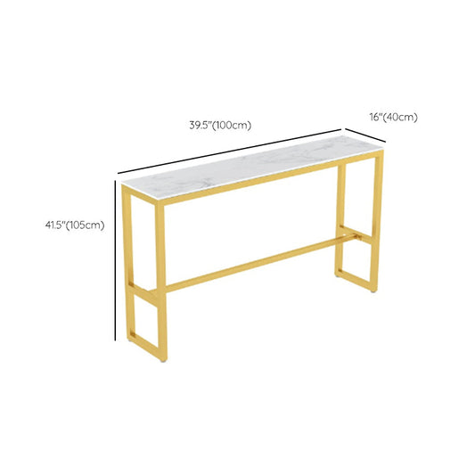 Set di barre in marmo in falsa glam 1/2/4 pezzi rettangolo tavolino set per interno