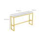 Glam Faux Marble Bar Set 1/2/4 Pieces Rectangle Counter Table Set for Indoor Clearhalo 'Bar Furniture' 'furn' 'furn_home_bar_bar_sets' 'Furniture' 'Home Bars & Bar Sets' 'home_bar_bar_sets' 'Kitchen & Dining Furniture' 6157860