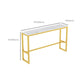 Glam Faux Marble Bar Set 1/2/4 Pieces Rectangle Counter Table Set for Indoor Clearhalo 'Bar Furniture' 'furn' 'furn_home_bar_bar_sets' 'Furniture' 'Home Bars & Bar Sets' 'home_bar_bar_sets' 'Kitchen & Dining Furniture' 6157866
