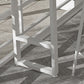 Juego de barra de madera sintética de 1/5 piezas con taburetes de metal Juego de mesa de pub rectangular industrial