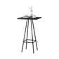 1/3/4-delige moderne barset met matte afwerking barkruk en tafelset