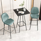 1/3/4-delige moderne barset met matte afwerking barkruk en tafelset