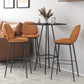 1/3/4-delige moderne barset met matte afwerking barkruk en tafelset