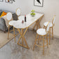 1/2/3/5 Stuks Luxe Onregelmatige Vorm Pub Tafelset Gesinterde Stenen Top Bistro Tafelset
