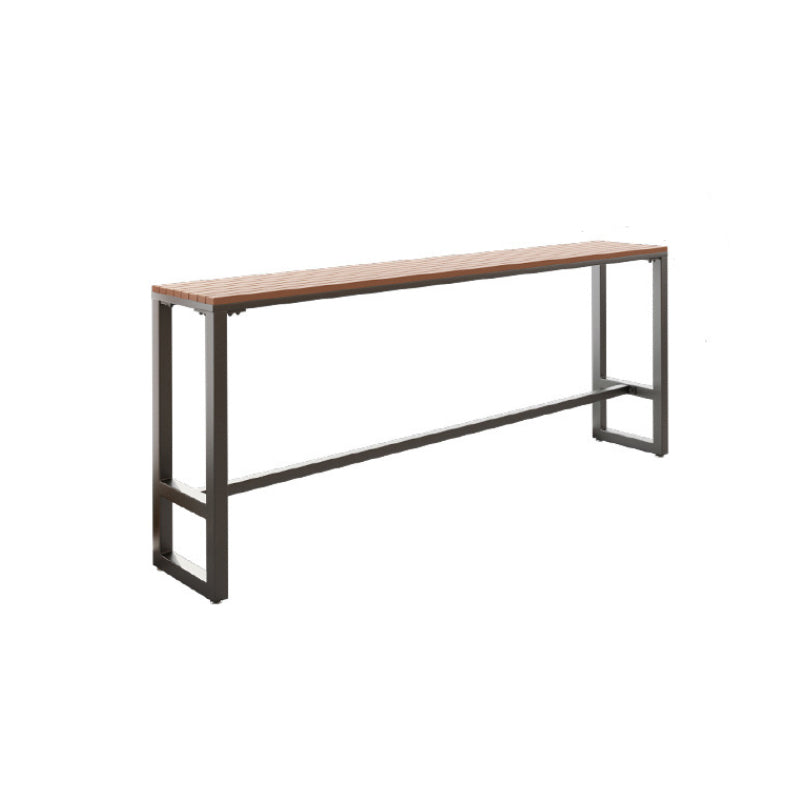 Set tavolo da bar moderno in legno di recupero da 1/2/5 pezzi per sala da pranzo