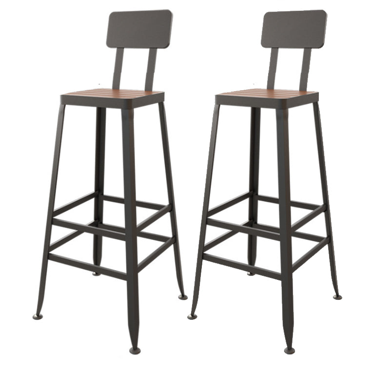 Set tavolo da bar moderno in legno di recupero da 1/2/5 pezzi per sala da pranzo