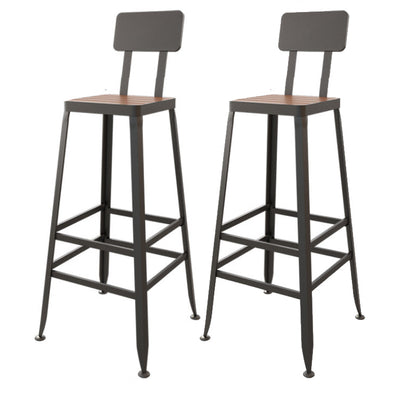 Set tavolo da bar moderno in legno di recupero da 1/2/5 pezzi per sala da pranzo