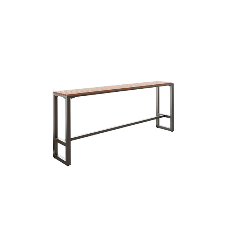 Set tavolo da bar moderno in legno di recupero da 1/2/5 pezzi per sala da pranzo