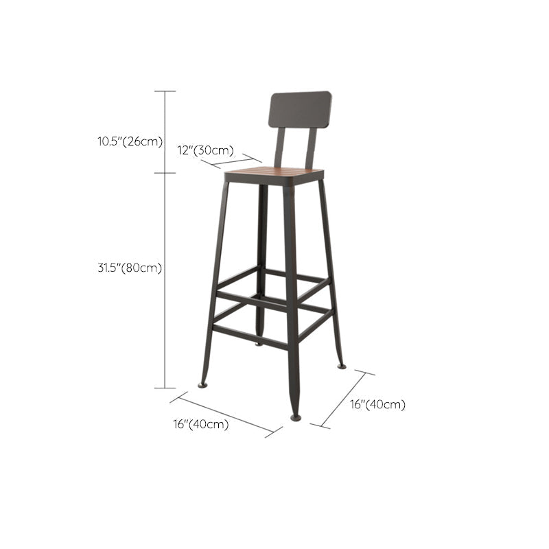 Set tavolo da bar moderno in legno di recupero da 1/2/5 pezzi per sala da pranzo