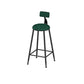 Glam Oval Bar Table Set 1/3 Pieces Stone Counter Table with Upholstered Stools Light-Green 30"H Stool (Single) Clearhalo 'Bar Furniture' 'furn' 'furn_home_bar_bar_sets' 'Furniture' 'Home Bars & Bar Sets' 'home_bar_bar_sets' 'Kitchen & Dining Furniture' 6158103