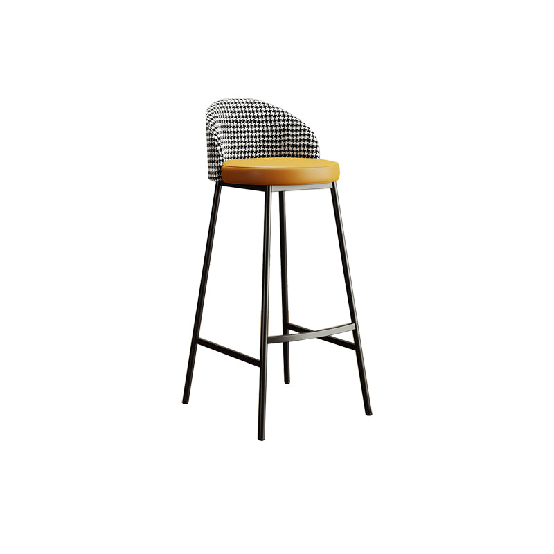 Contemporary Free Form Pub Set 1/3/4 Pieces Solid Wood Bar Table with Metal Stools Clearhalo 'Bar Furniture' 'furn' 'furn_home_bar_bar_sets' 'Furniture' 'Home Bars & Bar Sets' 'home_bar_bar_sets' 'Kitchen & Dining Furniture' 6158152