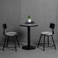 1/2/3 Pieces Industrial Gray Stone Top Bar Table Set Counter Table with Stools 3 Pieces: 1 Gray Table, 2 Gray Stools Clearhalo 'Bar Furniture' 'furn' 'furn_home_bar_bar_sets' 'Furniture' 'Home Bars & Bar Sets' 'home_bar_bar_sets' 'Kitchen & Dining Furniture' 6158186