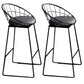 1/2/3 Pieces Industrial Gray Stone Top Bar Table Set Counter Table with Stools Light-Grey 30"H Stools (Set of 2) Clearhalo 'Bar Furniture' 'furn' 'furn_home_bar_bar_sets' 'Furniture' 'Home Bars & Bar Sets' 'home_bar_bar_sets' 'Kitchen & Dining Furniture' 6158191