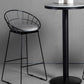 1/2/3 Pieces Industrial Gray Stone Top Bar Table Set Counter Table with Stools Clearhalo 'Bar Furniture' 'furn' 'furn_home_bar_bar_sets' 'Furniture' 'Home Bars & Bar Sets' 'home_bar_bar_sets' 'Kitchen & Dining Furniture' 6158193
