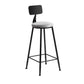 1/2/3 Pieces Industrial Gray Stone Top Bar Table Set Counter Table with Stools Clearhalo 'Bar Furniture' 'furn' 'furn_home_bar_bar_sets' 'Furniture' 'Home Bars & Bar Sets' 'home_bar_bar_sets' 'Kitchen & Dining Furniture' 6158198