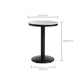 1/2/3 Pieces Industrial Gray Stone Top Bar Table Set Counter Table with Stools Clearhalo 'Bar Furniture' 'furn' 'furn_home_bar_bar_sets' 'Furniture' 'Home Bars & Bar Sets' 'home_bar_bar_sets' 'Kitchen & Dining Furniture' 6158203