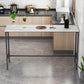 Modern Bar Table Set 1/2/3/5 Pieces Metal Bar Table with High Stools Clearhalo 'Bar Furniture' 'furn' 'furn_home_bar_bar_sets' 'Furniture' 'Home Bars & Bar Sets' 'home_bar_bar_sets' 'Kitchen & Dining Furniture' 6158213