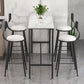 Modern Bar Table Set 1/2/3/5 Pieces Metal Bar Table with High Stools Clearhalo 'Bar Furniture' 'furn' 'furn_home_bar_bar_sets' 'Furniture' 'Home Bars & Bar Sets' 'home_bar_bar_sets' 'Kitchen & Dining Furniture' 6158219