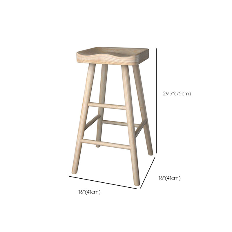 Modern Bar Table Set 1/2/5 Pieces Wooden Bar Table with High Wood Stools Clearhalo 'Bar Furniture' 'furn' 'furn_home_bar_bar_sets' 'Furniture' 'Home Bars & Bar Sets' 'home_bar_bar_sets' 'Kitchen & Dining Furniture' 6158266