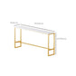 1/2/3/4 Pieces Modern Rectangular Pub Table Set Sintered Stone Top Bistro Table Set Clearhalo 'Bar Furniture' 'furn' 'furn_home_bar_bar_sets' 'Furniture' 'Home Bars & Bar Sets' 'home_bar_bar_sets' 'Kitchen & Dining Furniture' 6158285