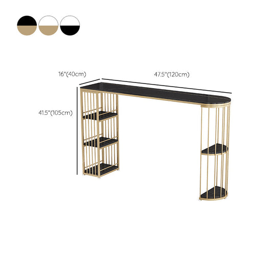 Stenen balktafel set glamour 1/3 stukken vaste teller hoogtafel ingesteld voor binnen