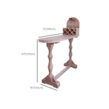 Table de comptoir en bois avec tabourets 1/2/3 pièces