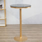 Ensemble de comptoir fixe industriel, ensemble de Table de Bar en Faux marbre, 1/2/3 pièces, pour usage domestique