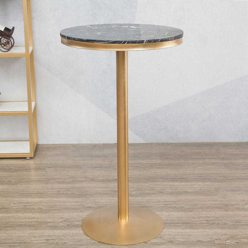 Ensemble de comptoir fixe industriel, ensemble de Table de Bar en Faux marbre, 1/2/3 pièces, pour usage domestique