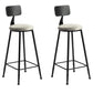 1/2/3 Pieces Industrial Iron Bar Table Set Round Bistro Set with Grey Stone Top Dark-Grey 30"H Stools (Set of 2) Clearhalo 'Bar Furniture' 'furn' 'furn_home_bar_bar_sets' 'Furniture' 'Home Bars & Bar Sets' 'home_bar_bar_sets' 'Kitchen & Dining Furniture' 6158458
