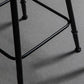 1/2/3 Pieces Industrial Iron Bar Table Set Round Bistro Set with Grey Stone Top Clearhalo 'Bar Furniture' 'furn' 'furn_home_bar_bar_sets' 'Furniture' 'Home Bars & Bar Sets' 'home_bar_bar_sets' 'Kitchen & Dining Furniture' 6158467
