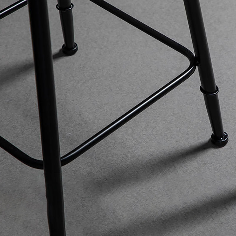 1/2/3 Pieces Industrial Iron Bar Table Set Round Bistro Set with Grey Stone Top Clearhalo 'Bar Furniture' 'furn' 'furn_home_bar_bar_sets' 'Furniture' 'Home Bars & Bar Sets' 'home_bar_bar_sets' 'Kitchen & Dining Furniture' 6158467