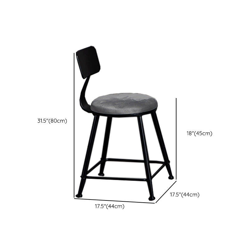 1/2/3 Pieces Industrial Iron Bar Table Set Round Bistro Set with Grey Stone Top Clearhalo 'Bar Furniture' 'furn' 'furn_home_bar_bar_sets' 'Furniture' 'Home Bars & Bar Sets' 'home_bar_bar_sets' 'Kitchen & Dining Furniture' 6158477