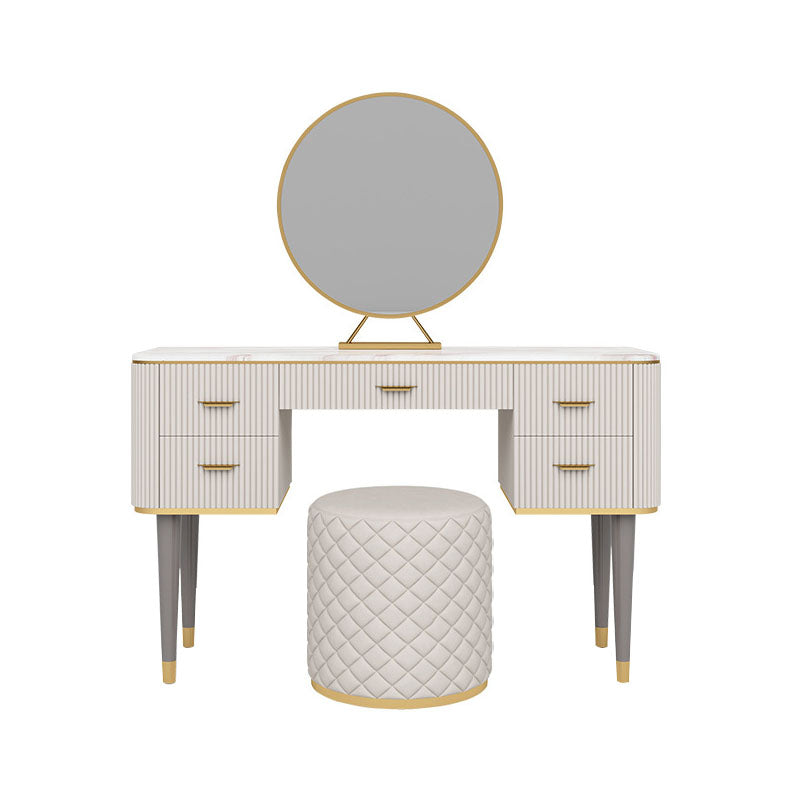 Ensemble de vanité de maquillage contemporain 5 tirages