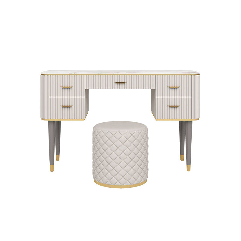 Ensemble de vanité de maquillage contemporain 5 tirages