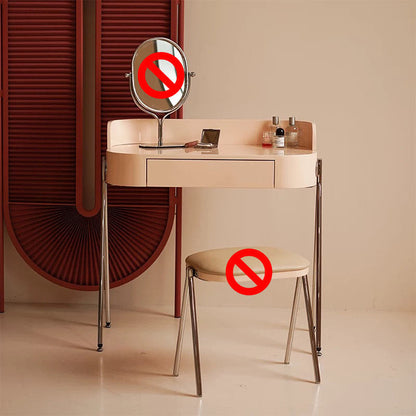 Vanity di trucco con cassetto in legno 1 cassetto da letto contemporaneo