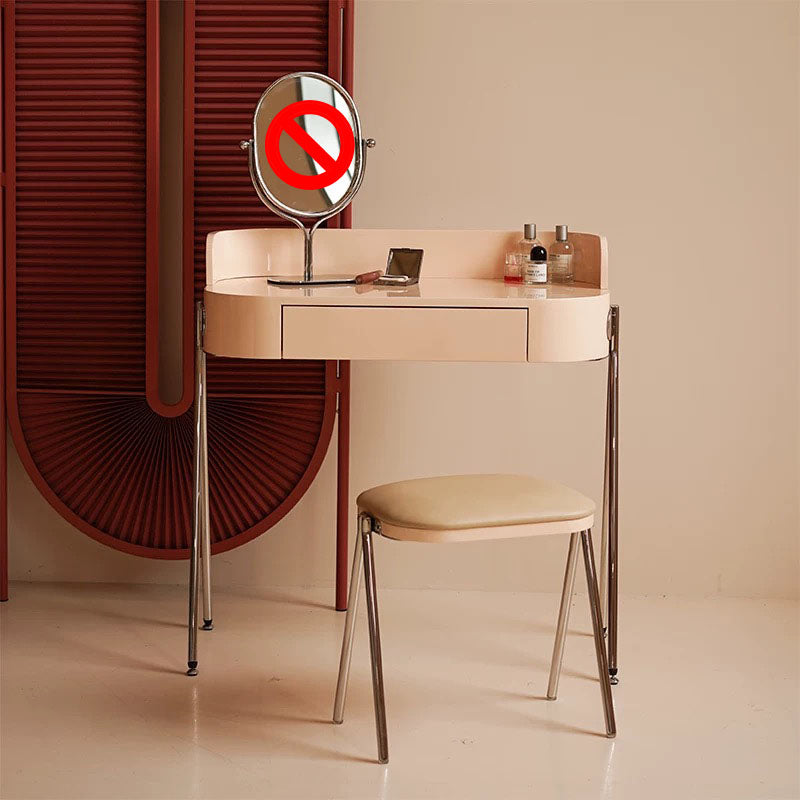 Vanity di trucco con cassetto in legno 1 cassetto da letto contemporaneo