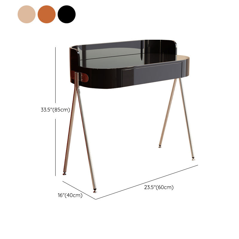 Vanity di trucco con cassetto in legno 1 cassetto da letto contemporaneo