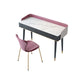 Contemporary Makeup Vanity Desk Double Drawers Vanity Dressing Table