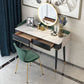 Contemporary Makeup Vanity Desk Double Drawers Vanity Dressing Table