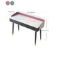 Contemporary Makeup Vanity Desk Double Drawers Vanity Dressing Table