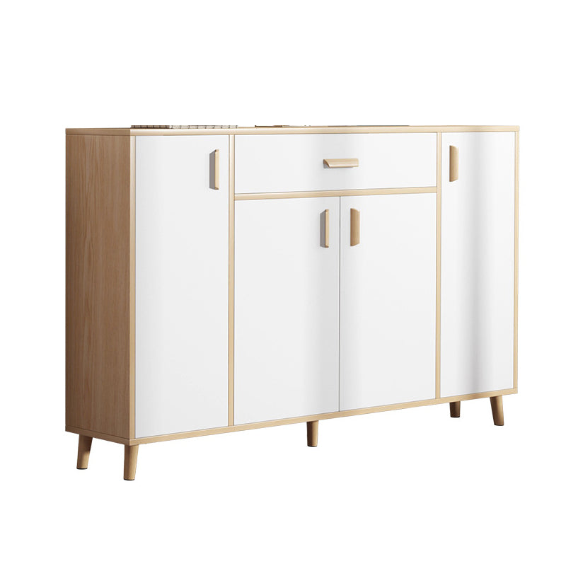Mid-Century Modern Rectangle Accent Cabinet with 6 Wooden Legs Clearhalo 'Cabinets & Chests' 'cabinets_chests' 'furn' 'furn_cabinets_chests' 'Furniture' 'Living Room Furniture' 6159093