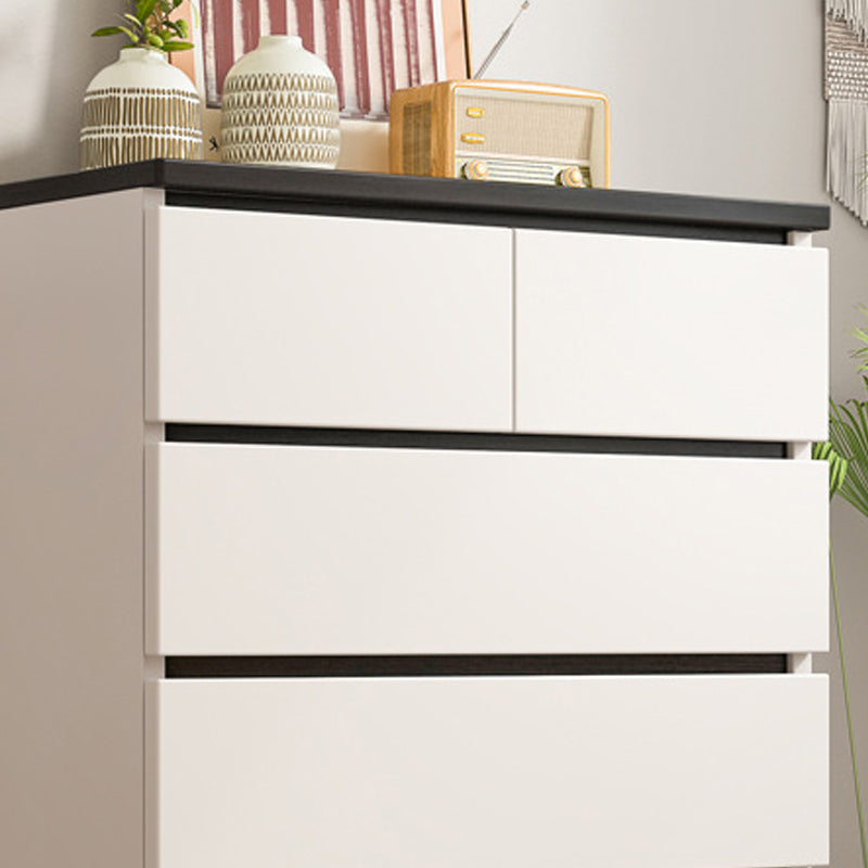 Contemporary Accent Chest with 6 Wooden Drawers Storage Chest Clearhalo 'Cabinets & Chests' 'cabinets_chests' 'furn' 'furn_cabinets_chests' 'Furniture' 'Living Room Furniture' 6159144