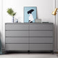 Contemporary Grey Rectangle Accent Chest with Drawers and Metal Legs 8 Clearhalo 'Cabinets & Chests' 'cabinets_chests' 'furn' 'furn_cabinets_chests' 'Furniture' 'Living Room Furniture' 6159224