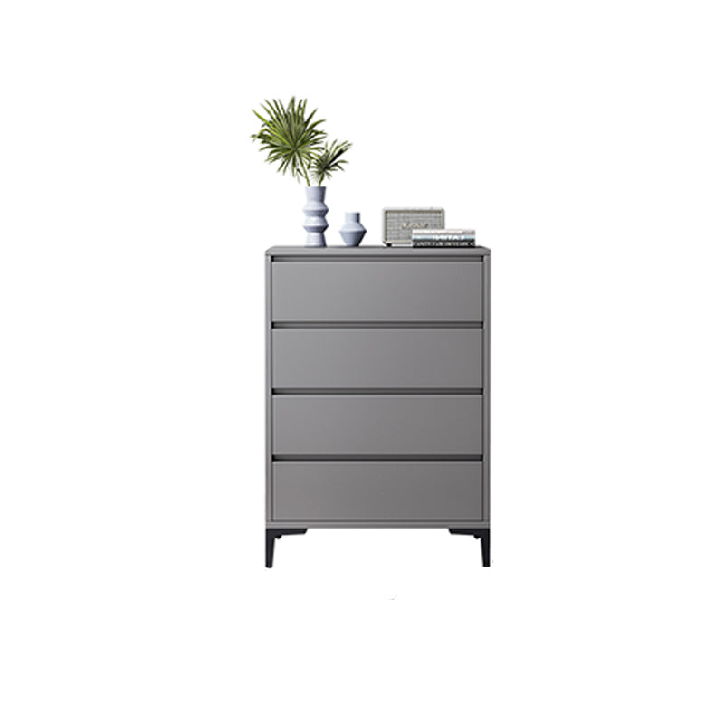 Contemporary Grey Rectangle Accent Chest with Drawers and Metal Legs Clearhalo 'Cabinets & Chests' 'cabinets_chests' 'furn' 'furn_cabinets_chests' 'Furniture' 'Living Room Furniture' 6159232