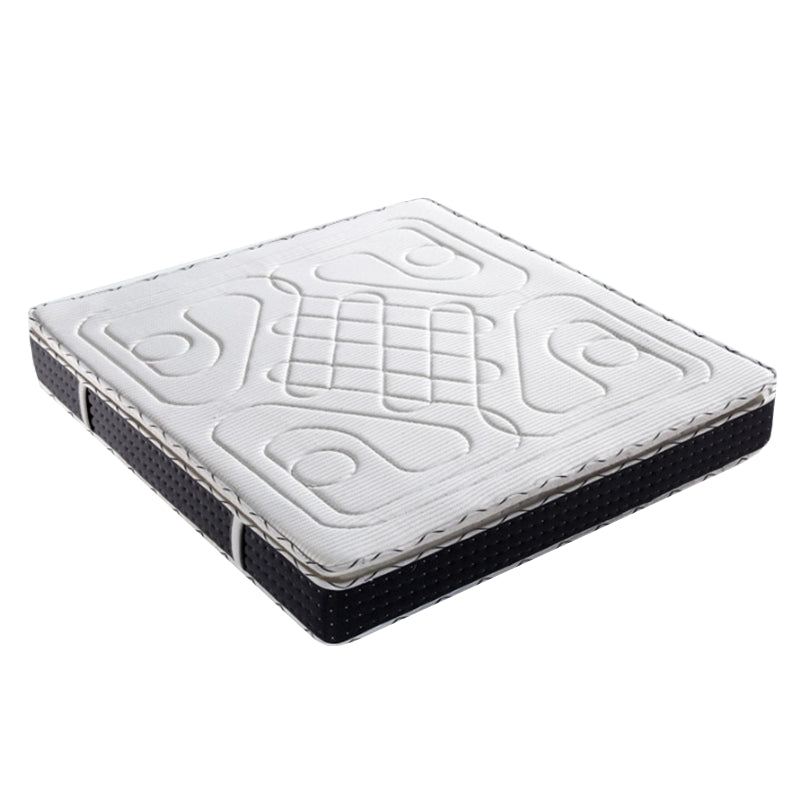 Letto in legno marrone letto trapuntato per chiodo per chiodo rivestito con testiera