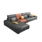 39.37 " H Faux Leather Pillow Top Arm Sofa & Chaise for Living Room
