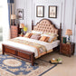 Victorain Tufted Upholstered Standard Bed 71.7-inch W Mattress Included Bed with Headboard Clearhalo 'Bedroom Furniture' 'Beds' 'furn' 'furn_beds' 'Furniture' 6159603