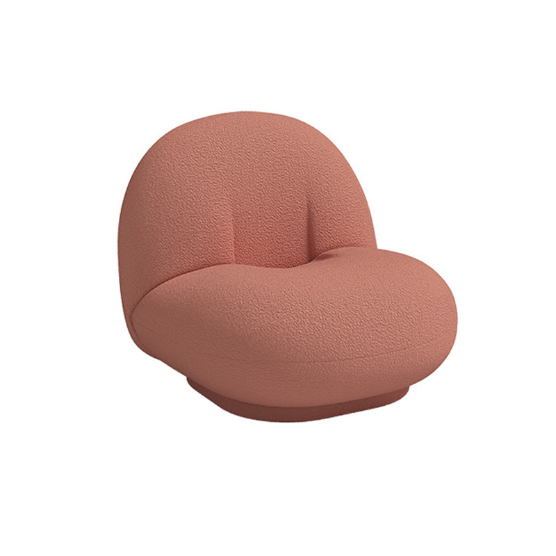 Contemporary Fabric/Faux Leather Seating Tight Back Sofa for Living Room 29.5"L x 34.6"W x 26.4"H Wool Clearhalo 'furn' 'furn_sofas' 'Furniture' 'Living Room Furniture' 'Sofa' 'sofas' 6159676