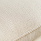 Contemporary Square Arm Cushions Sofa Fabric Standard Settee